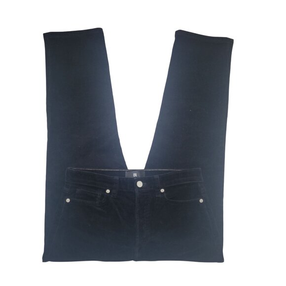 New Without Tag Banana Republic Black Corduroy Pants Size 28 Petite Office Wear - Picture 2 of 10